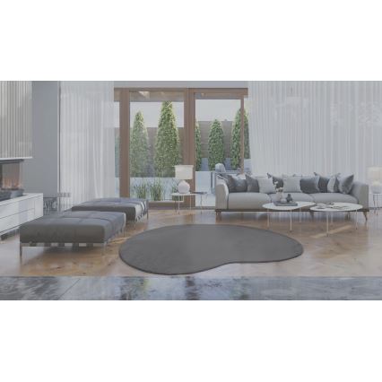 Tapis antidérapant LOREN 160x230 cm gris