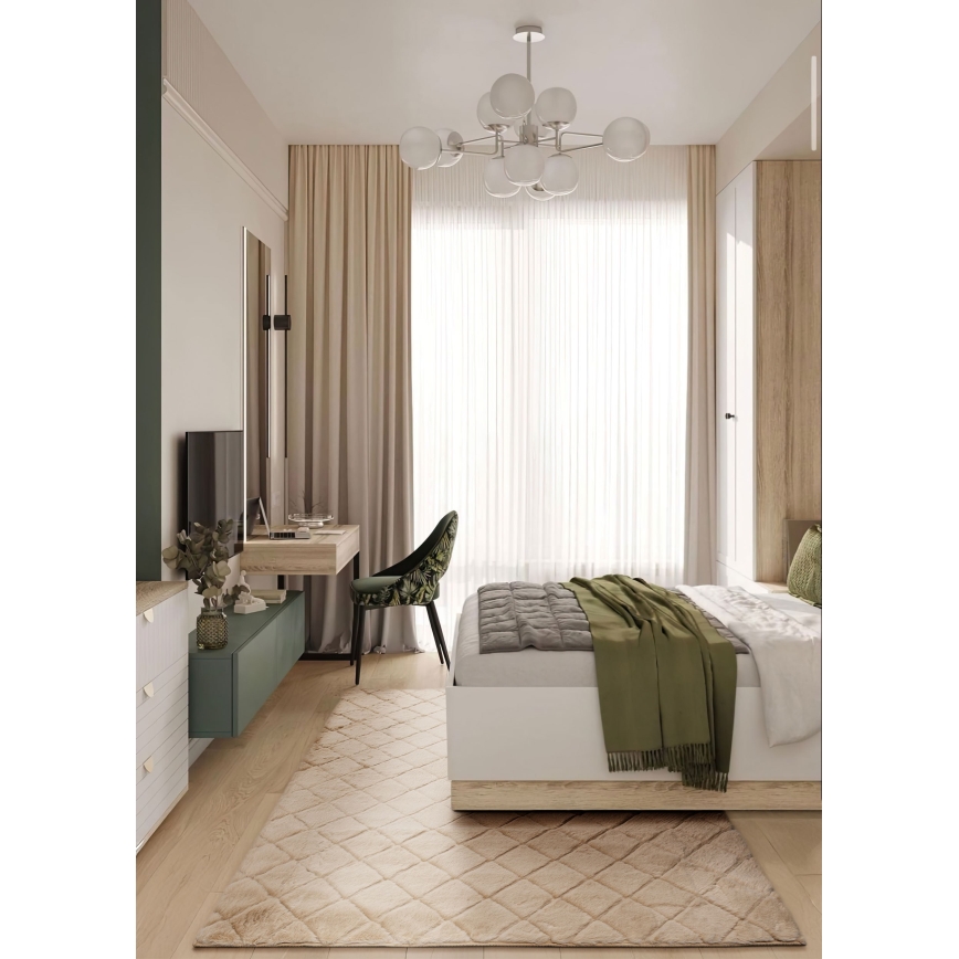 Tapis antidérapant MODENA NEW 120x160 cm beige