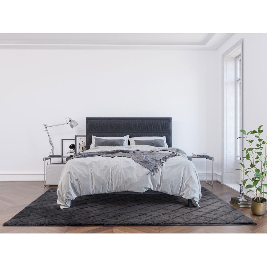 Tapis antidérapant MODENA NEW 60x100 cm anthracite