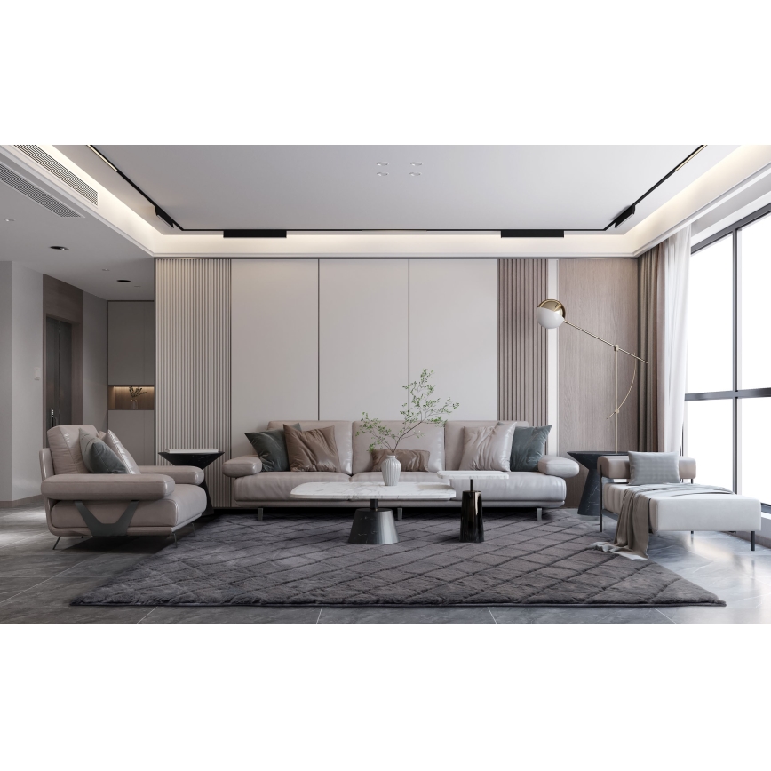 Tapis antidérapant MODENA NEW 60x100 cm anthracite