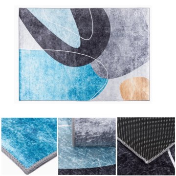 Tapis antidérapant PRINT SHINE 120x170 cm multicolore