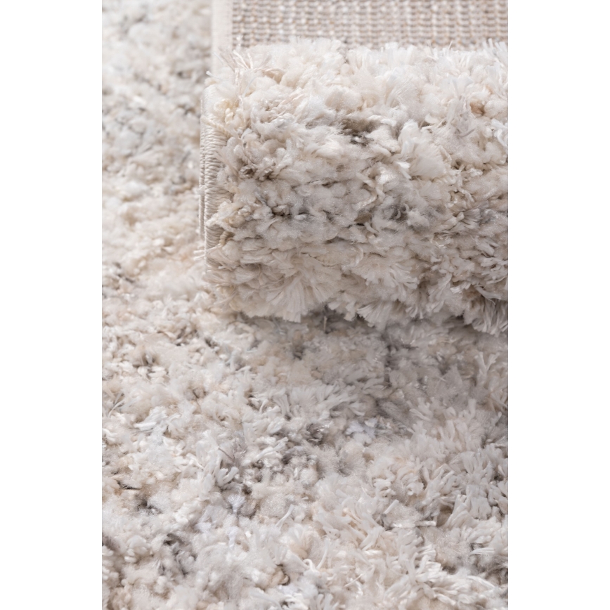 Tapis BILBAO SHAGGY 160 x 230 cm beige