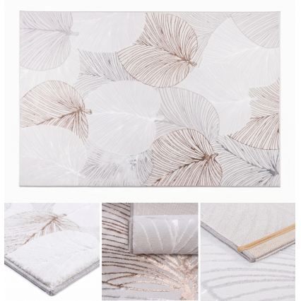 Tapis CREATION 160x230 cm 1950 g/m2 gris/beige/blanc