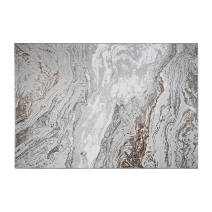 Tapis CREATION 200x290 cm 1950g/m2 gris/marron/effet marbré