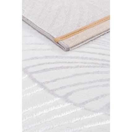 Tapis CREATION 80x150 cm 1950 g/m2 gris/beige/blanc