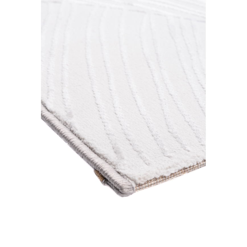 Tapis CREATION 80x150 cm 1950 g/m2 gris/beige/blanc