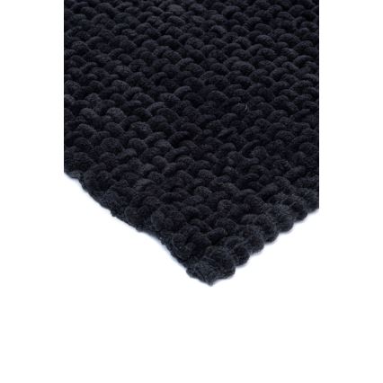 Tapis de bain BELWEDER 60 x 100 cm noir
