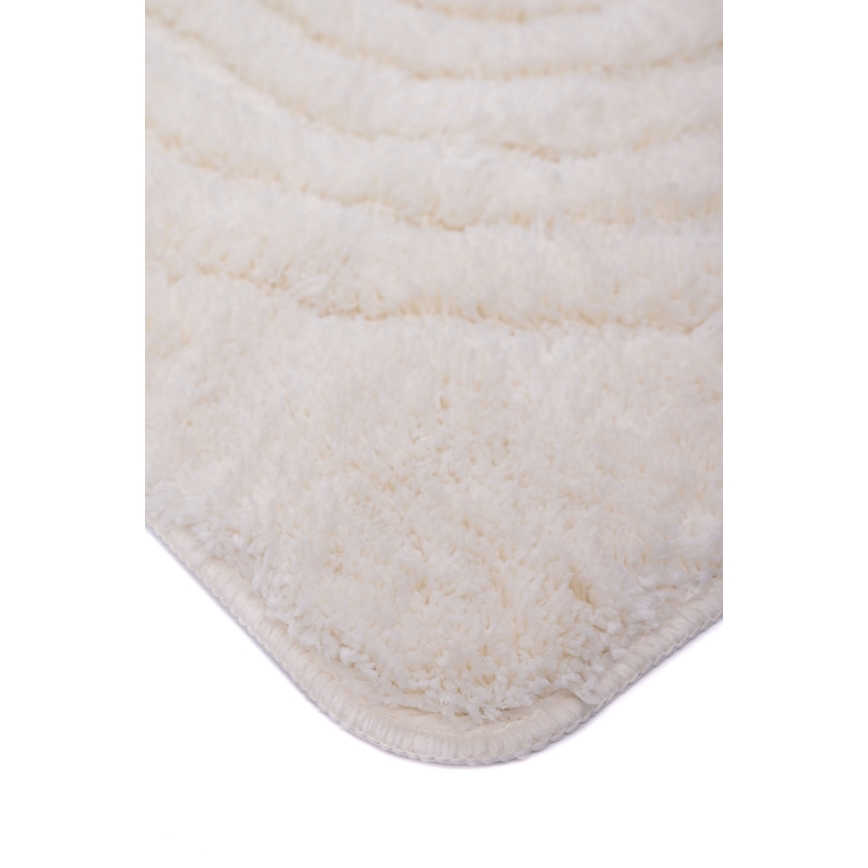 Tapis de bain CARMEN 50x80 cm crème