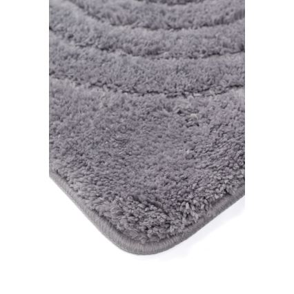 Tapis de bain CARMEN 50x80 cm gris