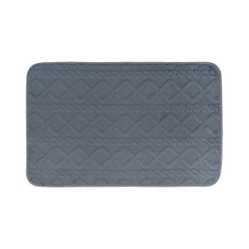 Tapis de bain NEW STYLE 3D 60x90 cm gris