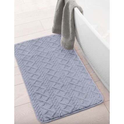 Tapis de bain NEW STYLE 3D 60x90 cm gris