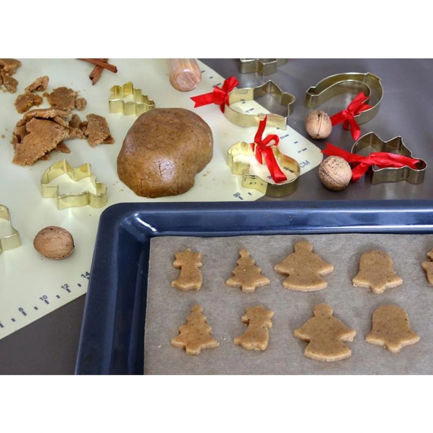 Tapis de cuisson en silicone TORO 52x42 cm couleur crème