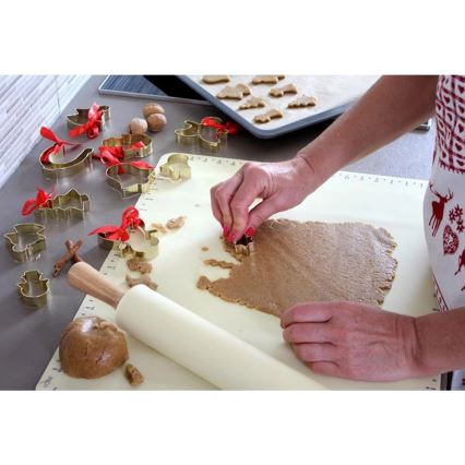 Tapis de cuisson en silicone TORO 52x42 cm couleur crème