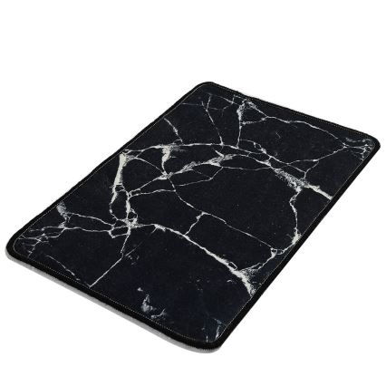 Tapis de salle de bains MARBLE 40x60 cm noir