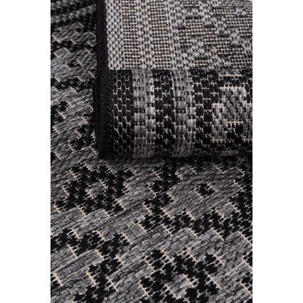 Tapis d'extérieur EXPRESS NEW OUTDOOR 160x220 cm anthracite/gris