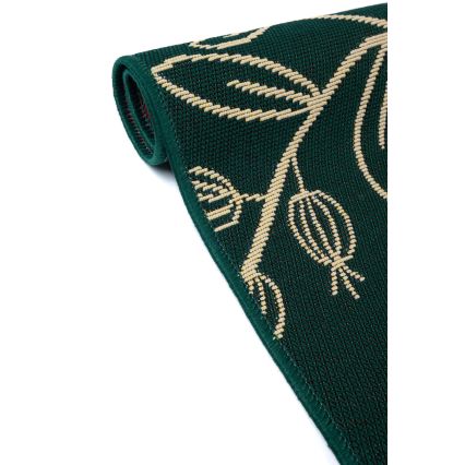 Tapis d'extérieur JUNGLE 120x170 cm vert/motif feuillage