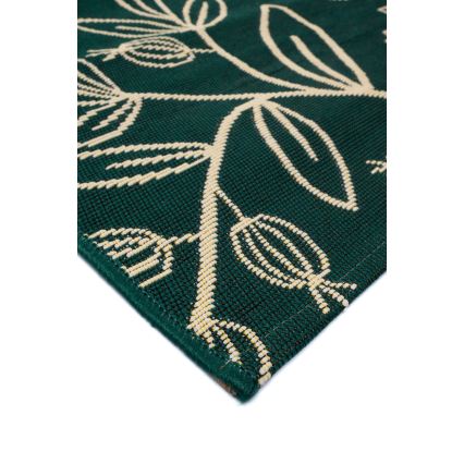 Tapis d'extérieur JUNGLE 160x220 cm vert/motif feuillage