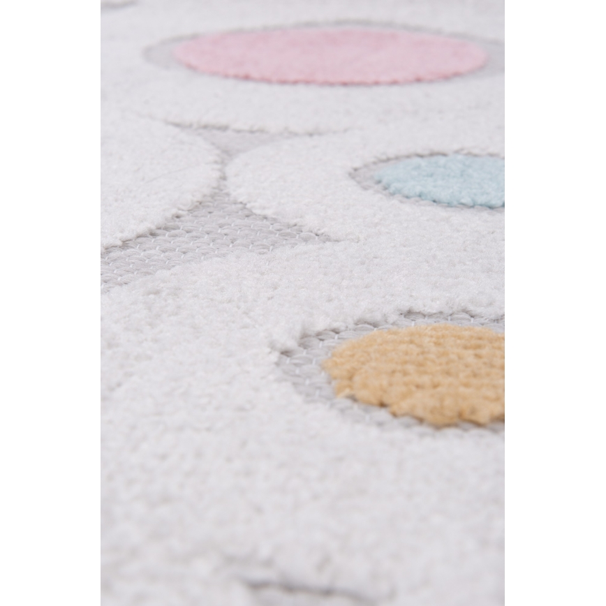 Tapis enfant PIAR 160x230 cm multicolore/à pois