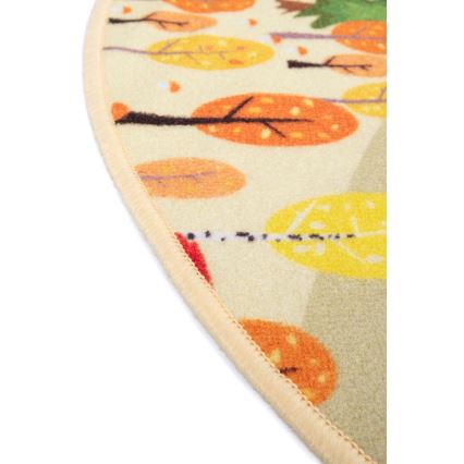 Tapis enfant STELLA STREETS 120 cm beige/ville