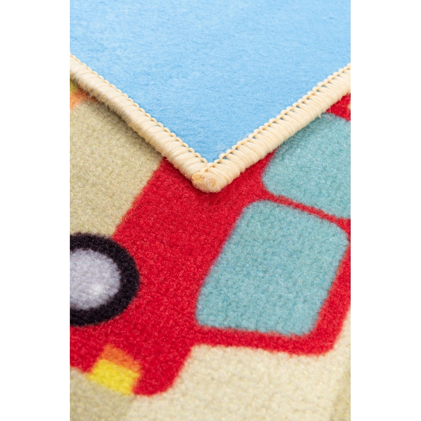 Tapis enfant STELLA STREETS 120x170 cm beige/ville
