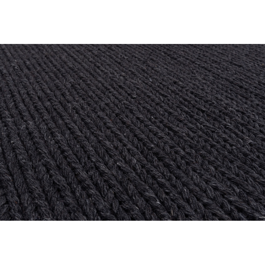 Tapis naturel FIR WOOL 120x170 cm 2600 g/m2 anthracite