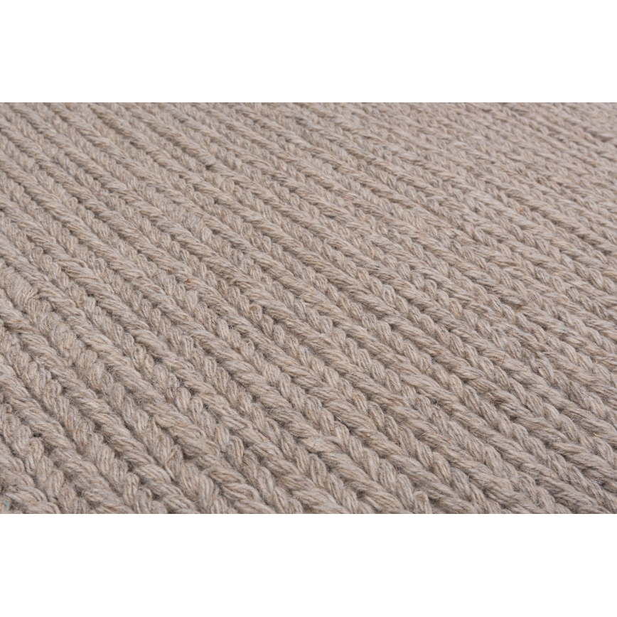 Tapis naturel FIR WOOL 120x170 cm 2600 g/m2 beige