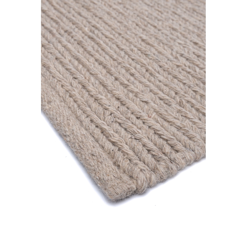 Tapis naturel FIR WOOL 70 x 140 cm, 2600 g/m², beige