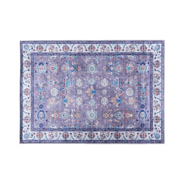 Tapis oriental antidérapant PRINT SHINE 120 x 170 cm bleu