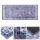 Tapis oriental antidérapant PRINT SHINE 70x140 cm bleu