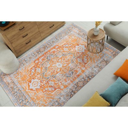 Tapis oriental DOVE-VINTAGE 160 x 220 cm, 2600 g/m², orange