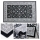 Tapis oriental GRECE 120x170 cm 2150 g/m2 noir/gris/blanc
