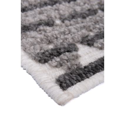 Tapis oriental NEPAL 200x280 cm gris/blanc