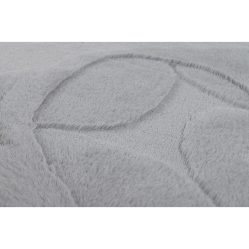 Tapis RABBIT 3D 120x170 cm gris