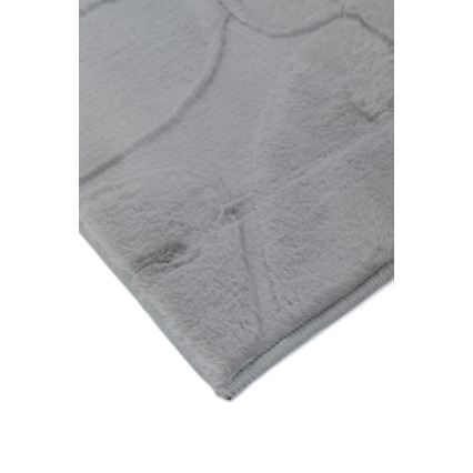 Tapis RABBIT 3D 120x170 cm gris
