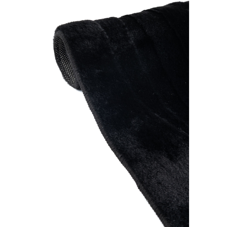 Tapis RABBIT 3D 160x230 cm noir