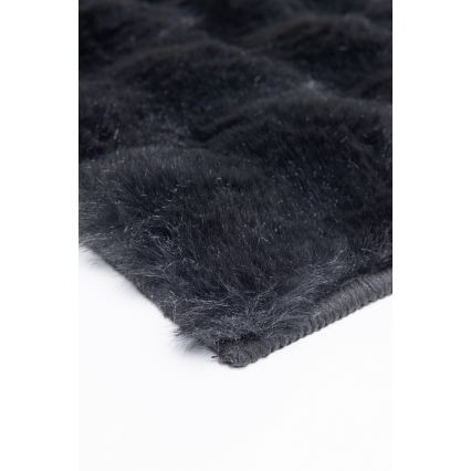 Tapis RABBIT BUBBLE 120 x 170 cm, noir