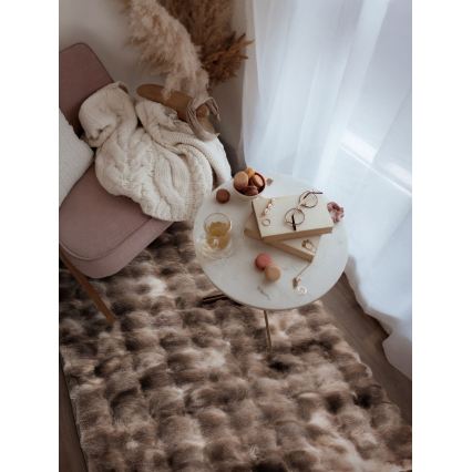 Tapis RABBIT BUBBLE 55x100 cm marron