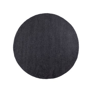 Tapis rond naturel FIR WOOL 160 cm 2600 g/m2 anthracite