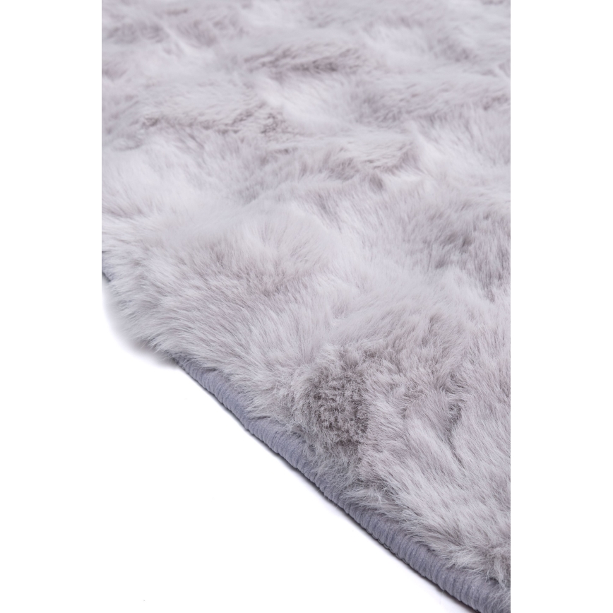 Tapis rond RABBIT BUBBLE 160 cm gris