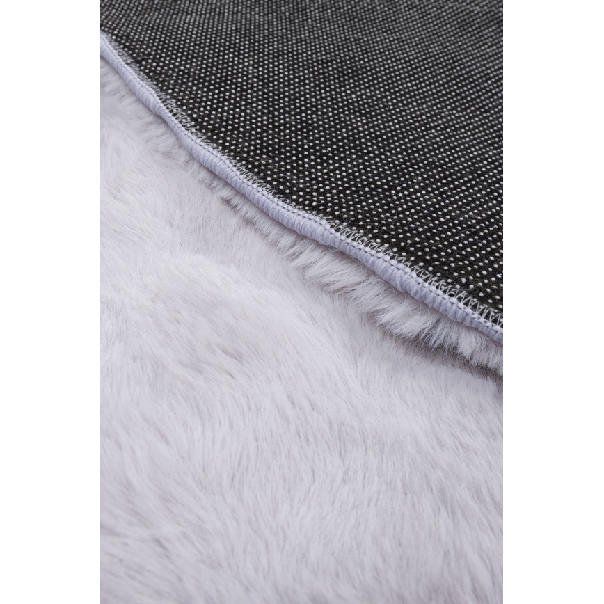 Tapis rond RABBIT BUBBLE 160 cm gris