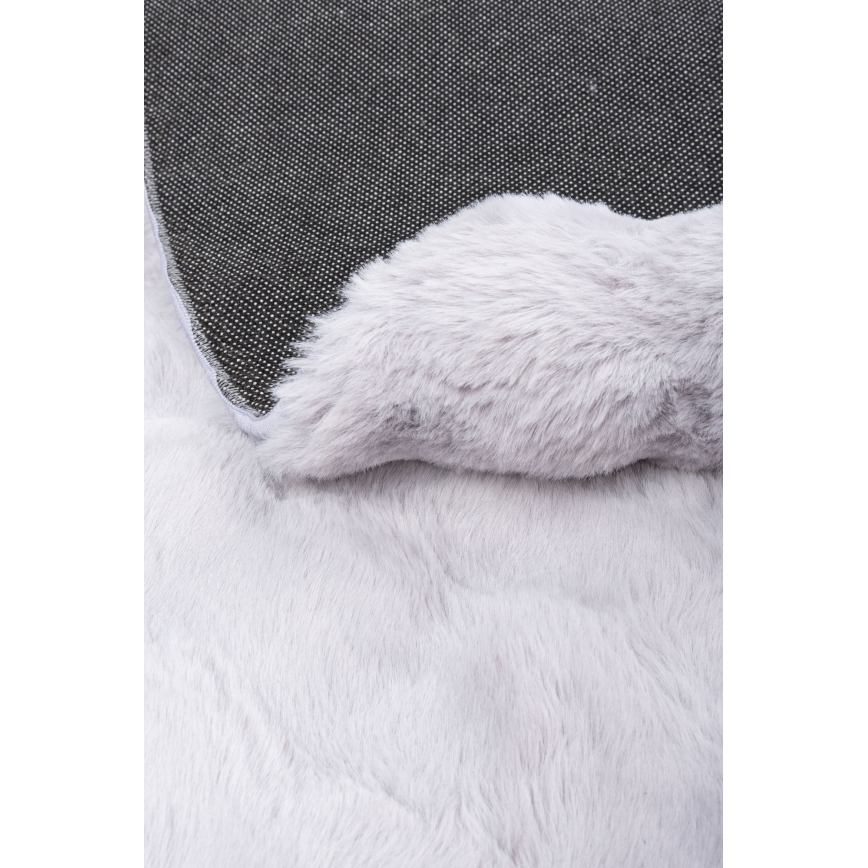 Tapis rond RABBIT BUBBLE 160 cm gris