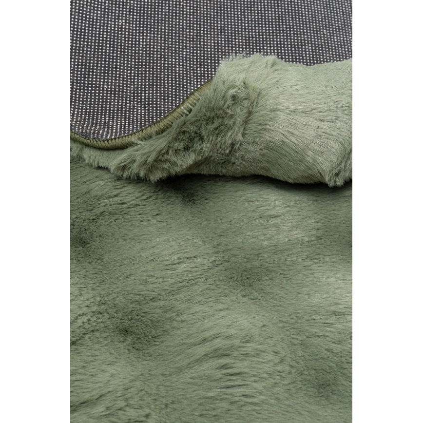 Tapis rond RABBIT BUBBLE 160 cm, vert