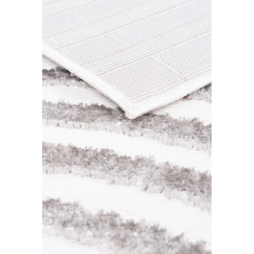 Tapis SALAMANCA 120x170 cm gris/blanc