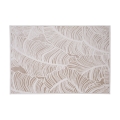 Tapis SALAMANCA 200x280 cm beige/blanc motif feuillage
