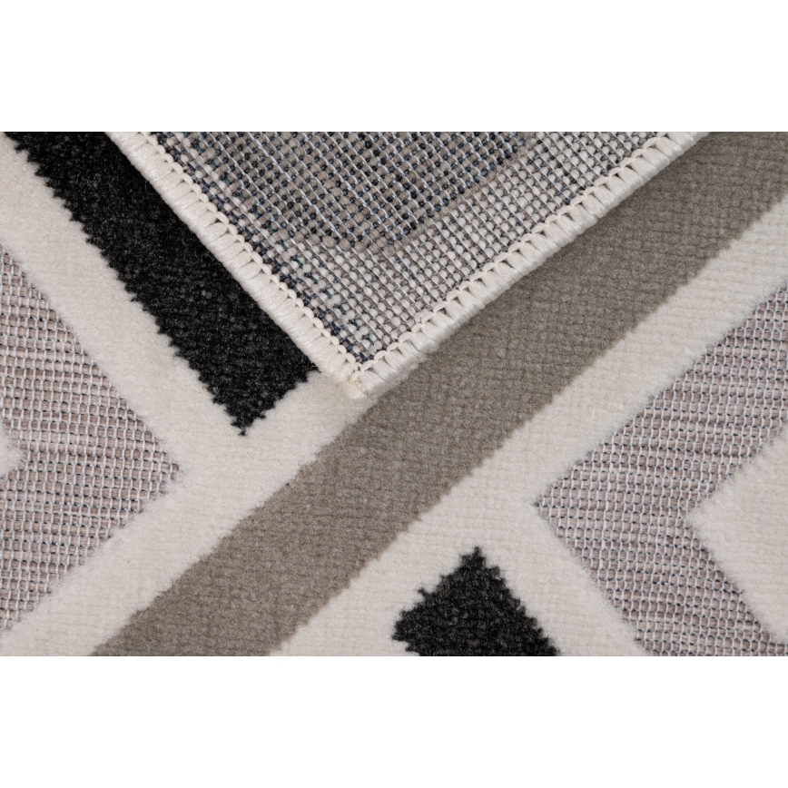 Tapis SHIFT 160x220 cm gris/bleu/beige