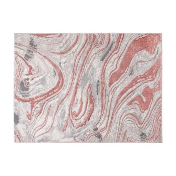 Tapis STONE 160x220 cm rose/gris