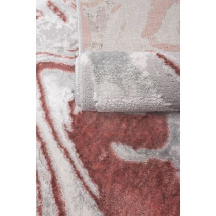 Tapis STONE 160x220 cm rose/gris