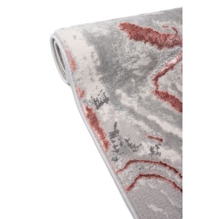 Tapis STONE 160x220 cm rose/gris