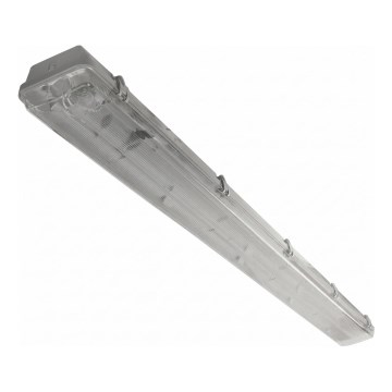 Technisch TL-armatuur 2xG13/36W/230V 120 cm IP65 grijs