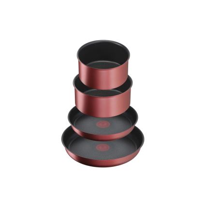 Tefal - 10-delige pannenset INGENIO DAILY CHEF koperkleurig